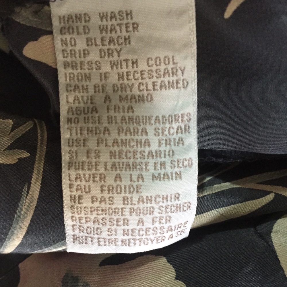 Jones New York silk dress button down pockets 14 - Picture 12 of 16